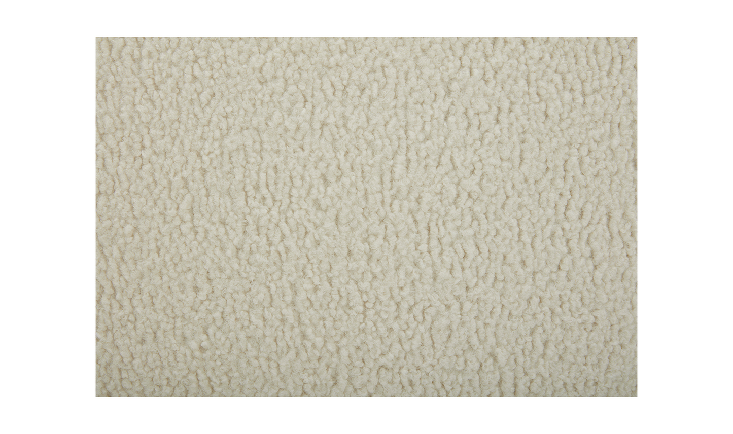 Oscy Swivel Chair Shearling White