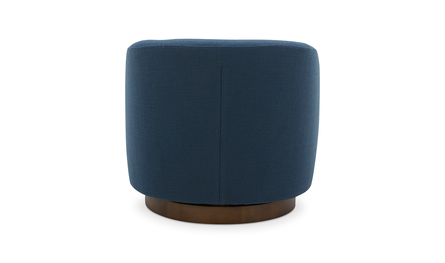 Oscy Swivel Chair Dark Atlantic