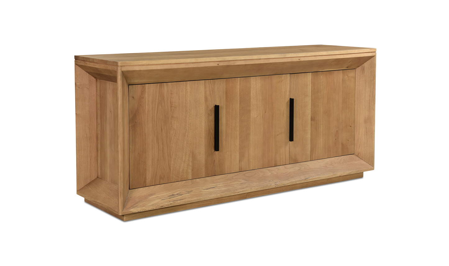 Angle Large Oak Sideboard