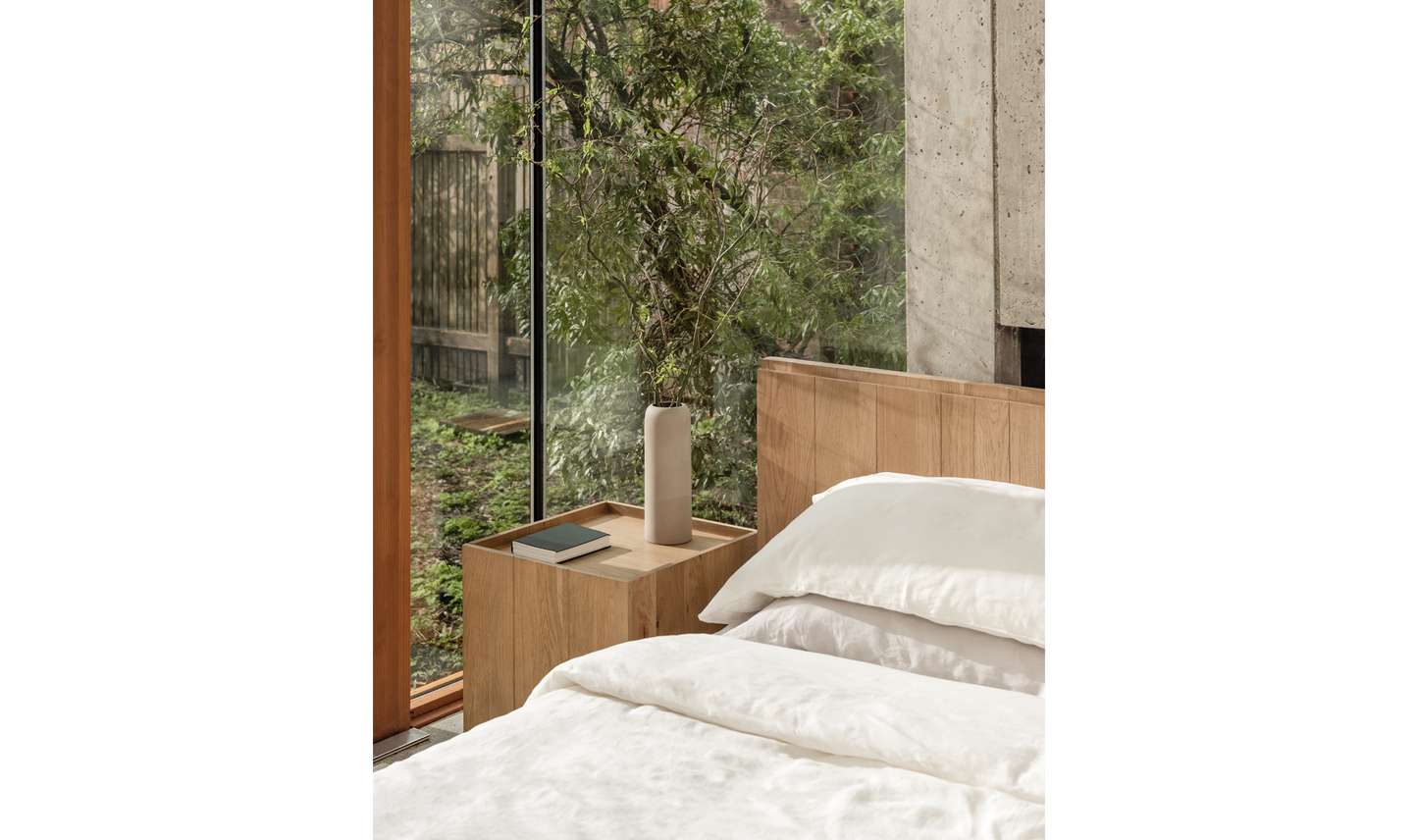 Plank King Bed