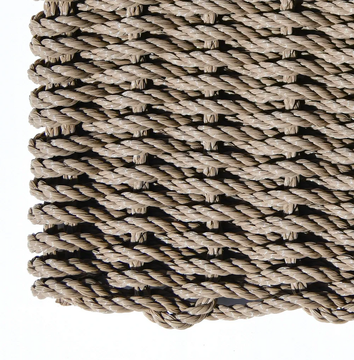 Rope Mat - Taupe (Single Weave)