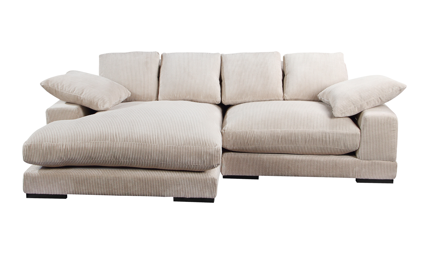 Plunge Sectional Cappuccino