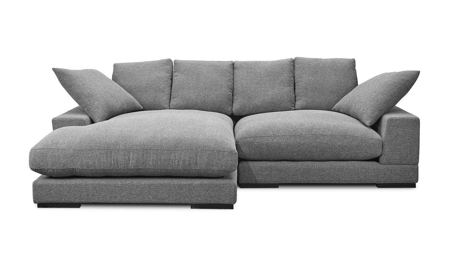 Plunge Sectional Grey