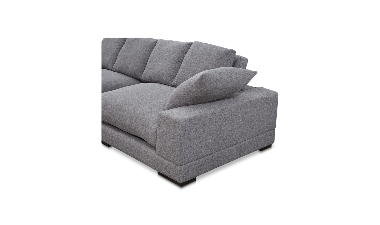 Plunge Sectional Grey