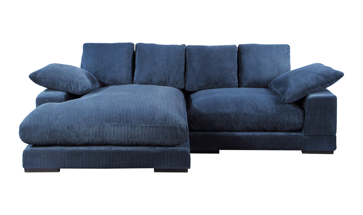 Plunge Sectional Blue