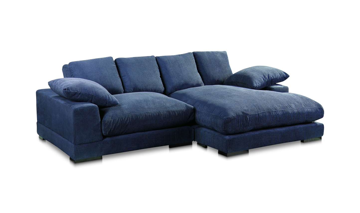 Plunge Sectional Blue