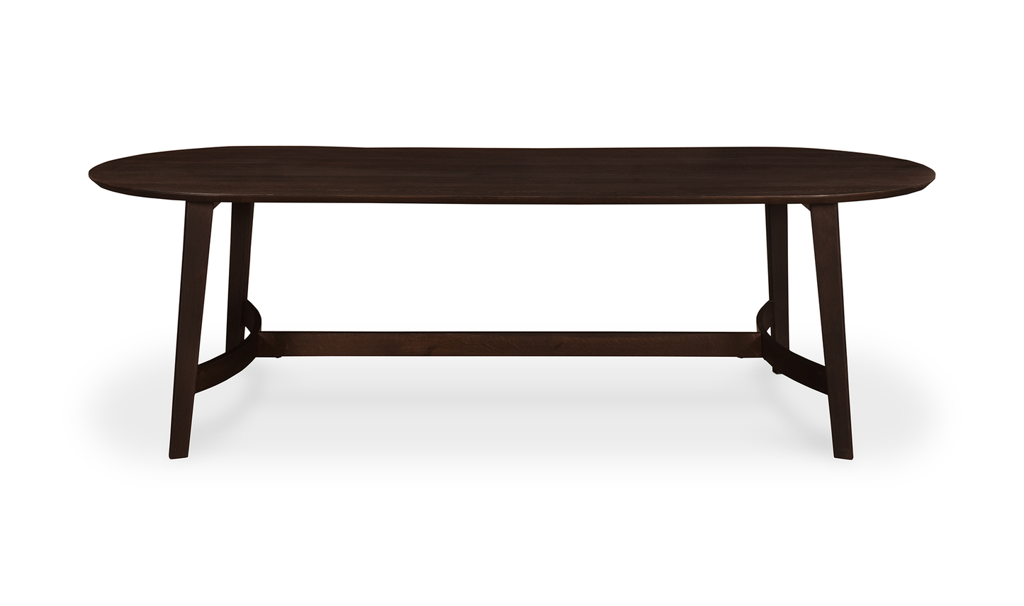 Trie Dining Table Large Dark Brown