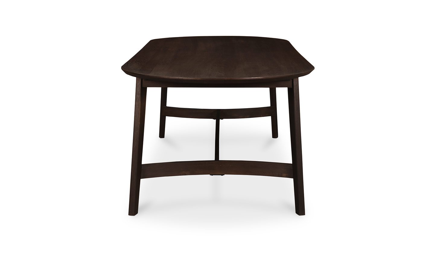 Trie Dining Table Large Dark Brown