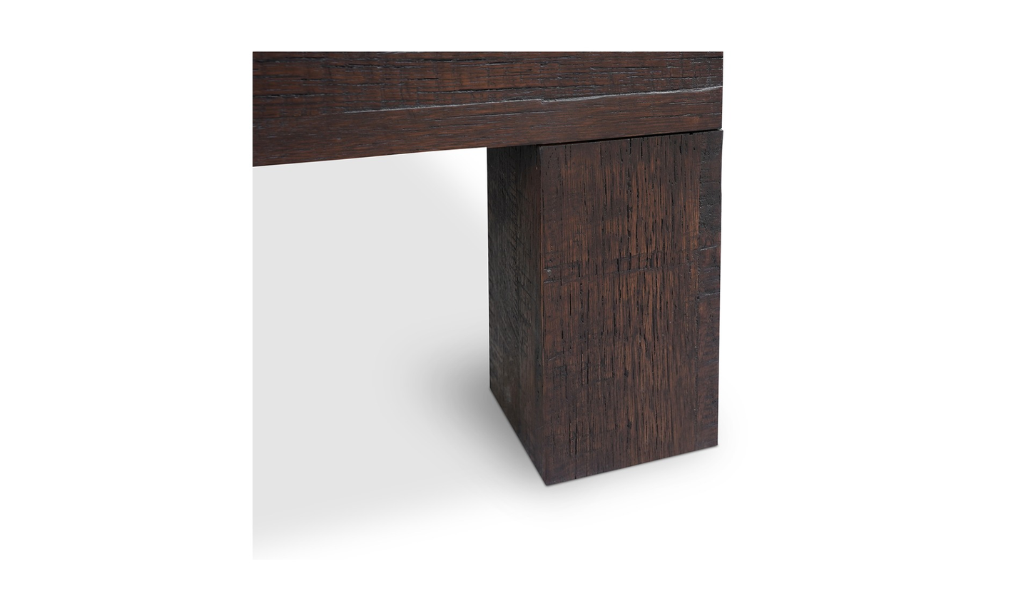Evander Coffee Table Rustic Brown