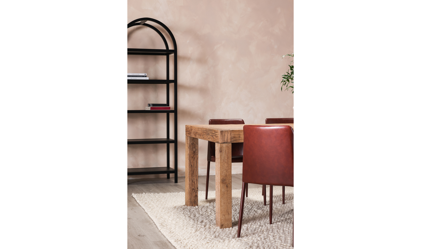 Evander Dining Table Aged Oak