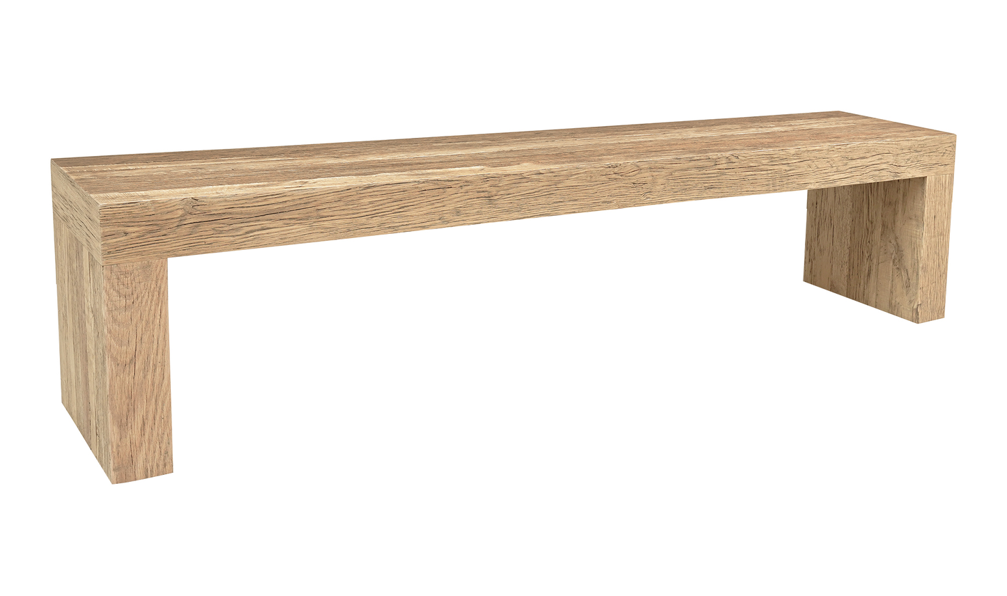 Evander Dining Bench Natural