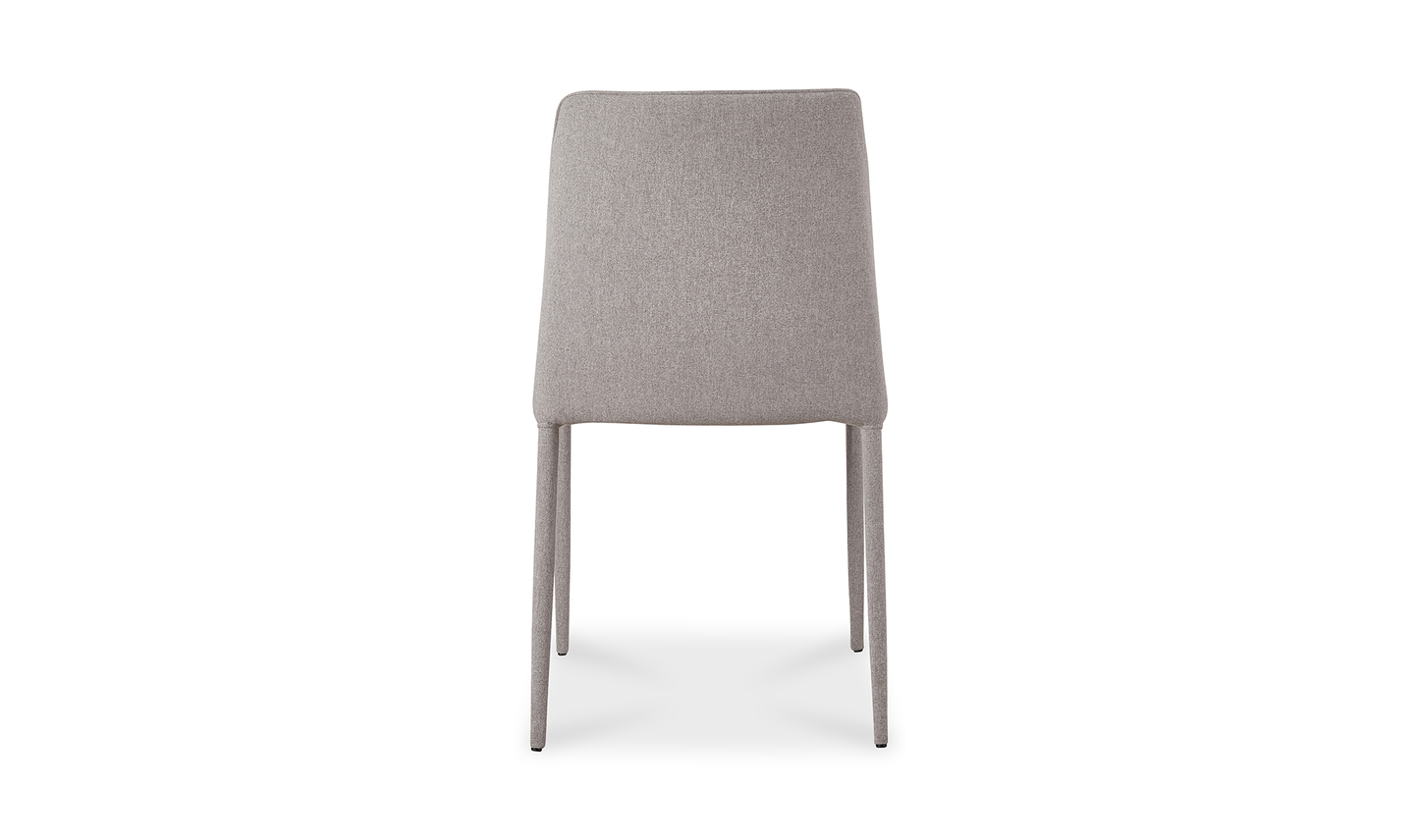 Nora Fabric Dining Chair - Set Of Two Grey