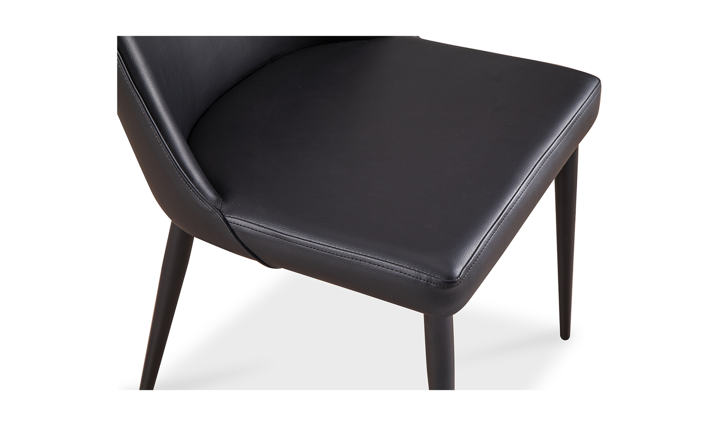 Lula Dining Chair - Set Of Two Black
