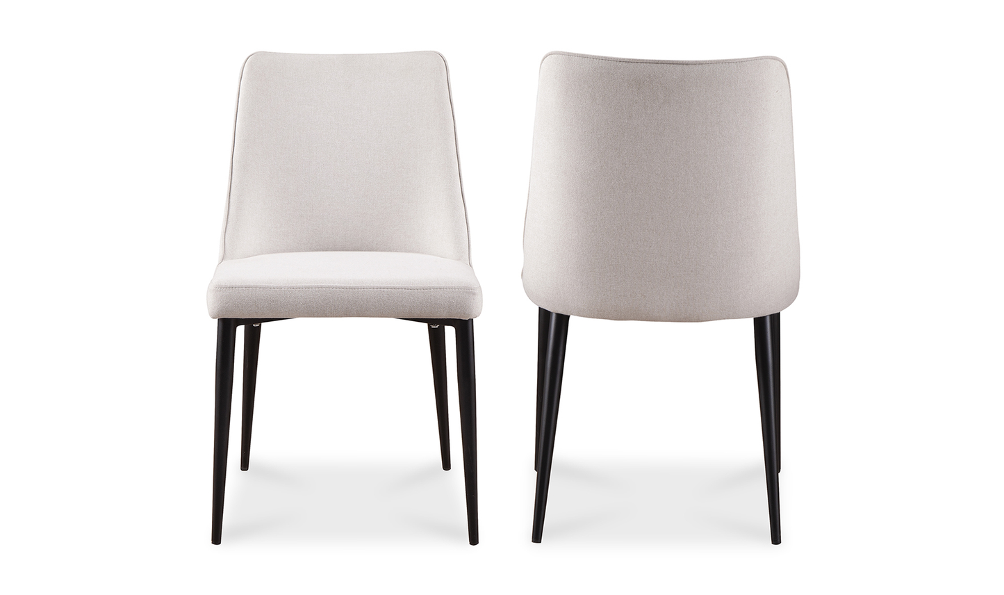 Lula Dining Chair - Set Of Two White