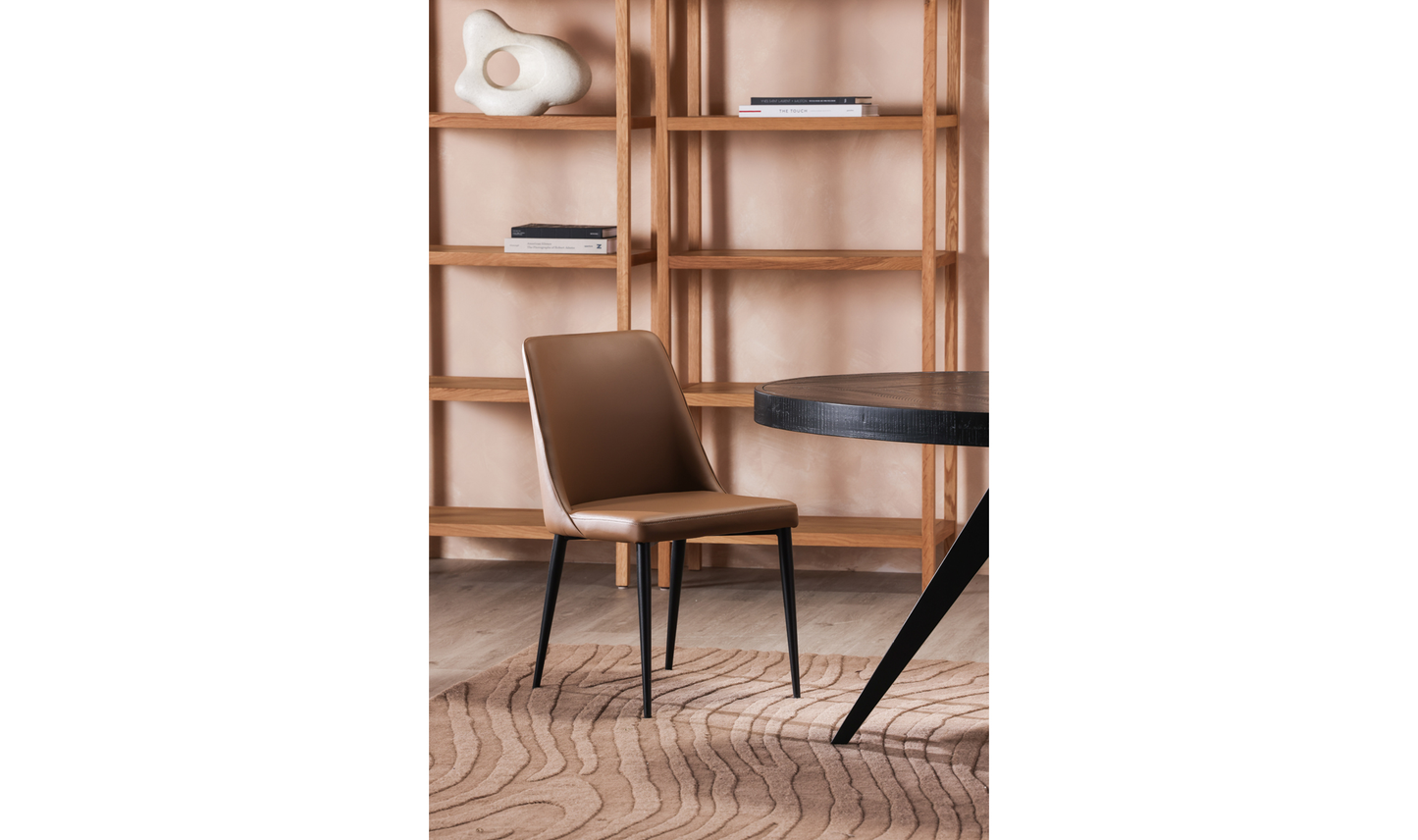 Lula Dining Chair - Set Of Two Tan