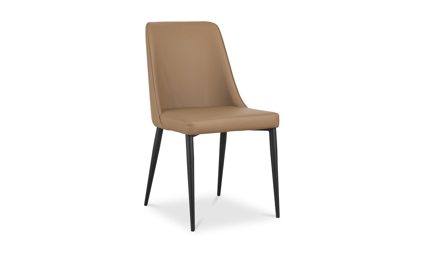 Lula Dining Chair - Set Of Two Tan