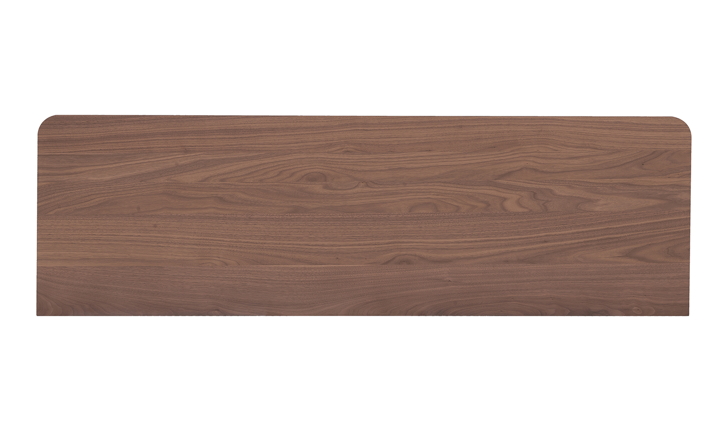 Round Off Dresser Walnut