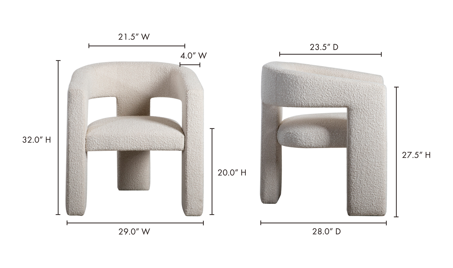 Elo Chair White