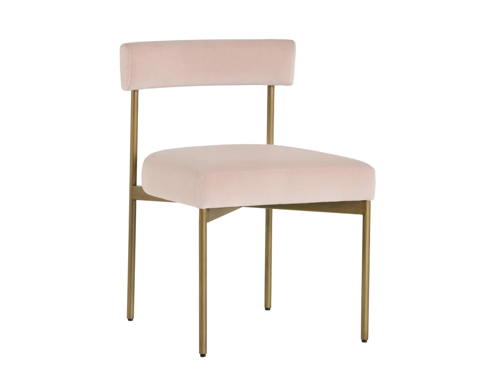 Seneca Dining Chair - Antique Brass