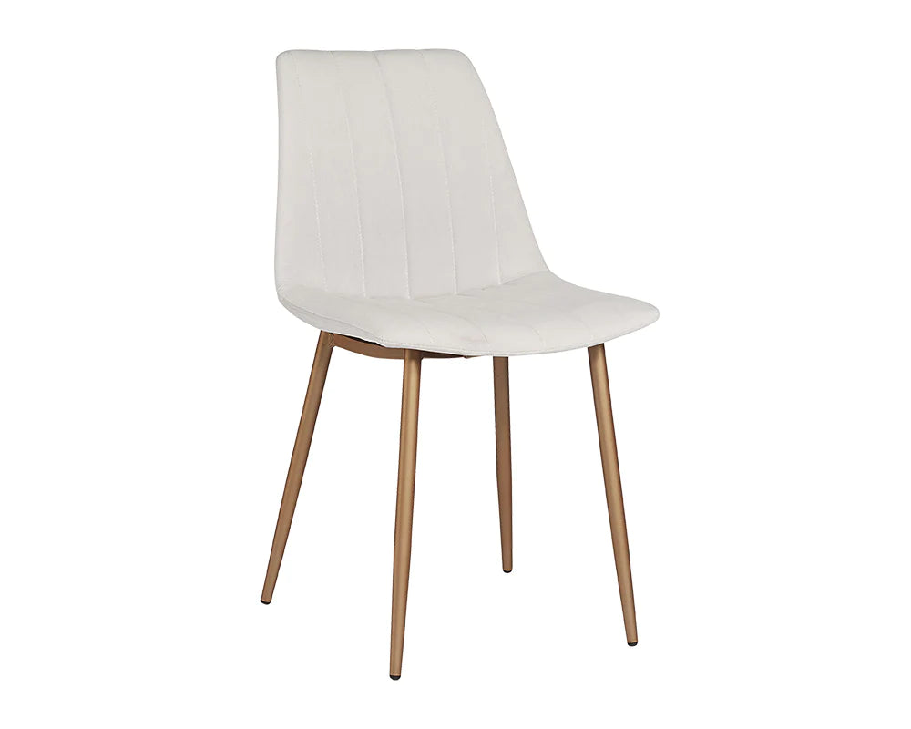 Drew Dining Chair - Champagne Gold