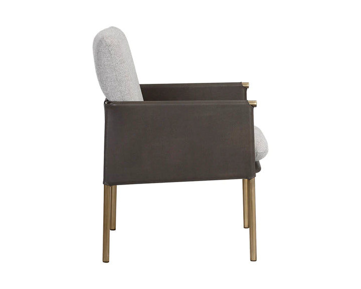 Bellevue Lounge Chair - Grey