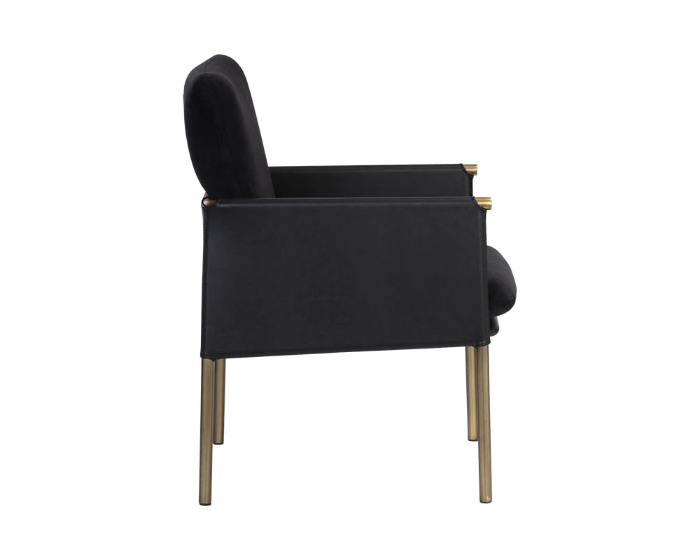 Bellevue Lounge Chair - Black