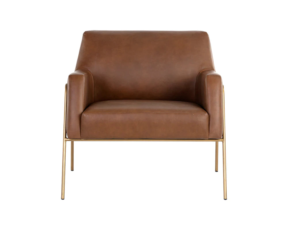 Cybil Lounge Chair - Leather