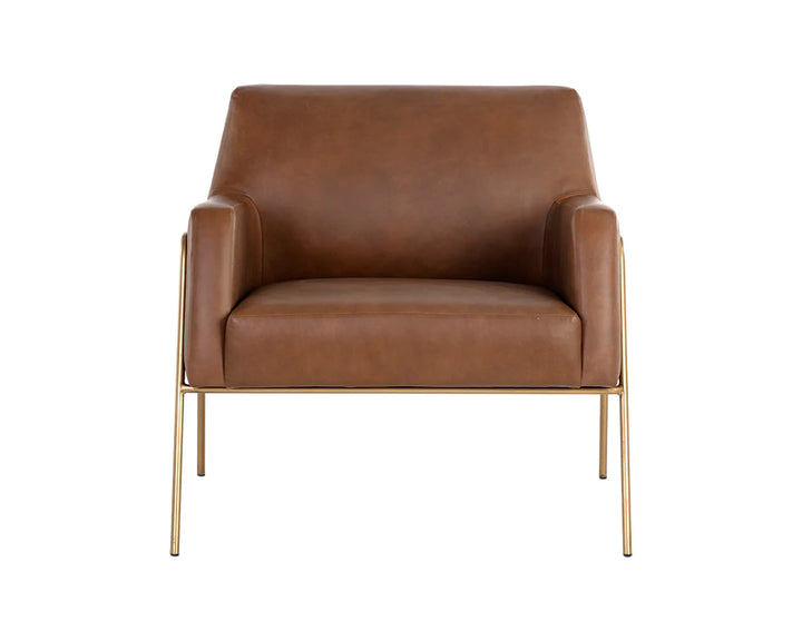 Cybil Lounge Chair - Leather