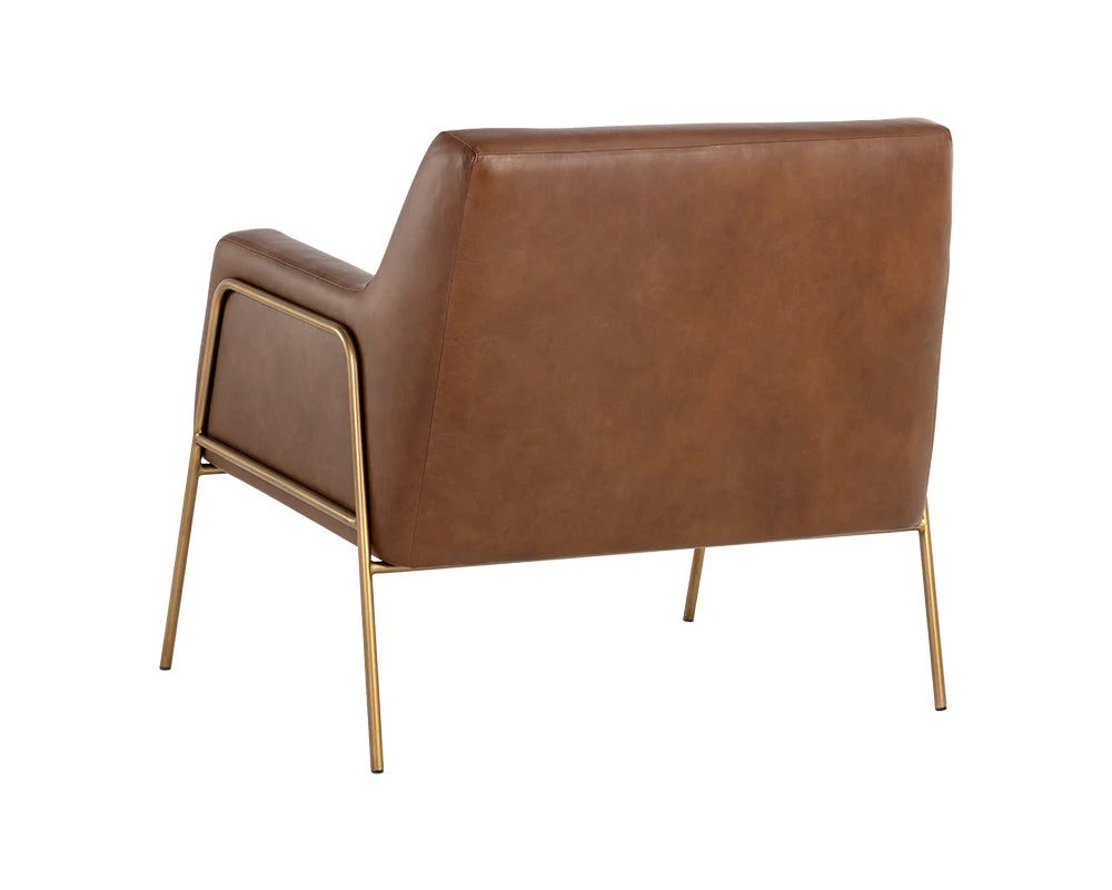 Cybil Lounge Chair - Leather