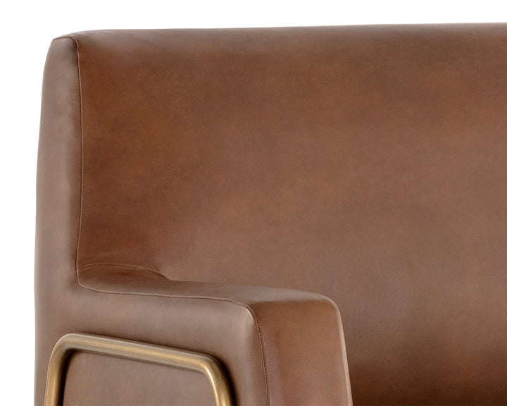 Cybil Lounge Chair - Leather