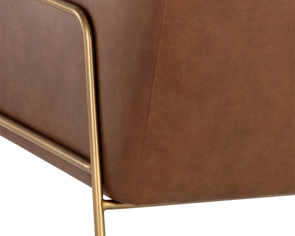 Cybil Lounge Chair - Leather
