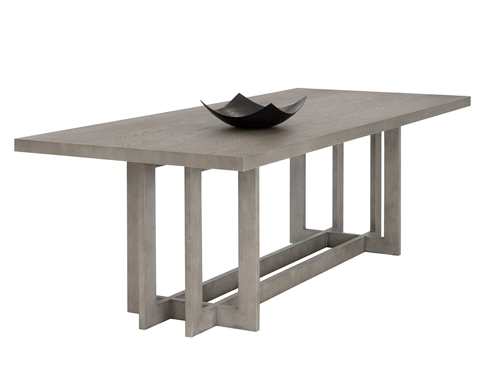 Disera Dining Table - 96" - Ash Grey