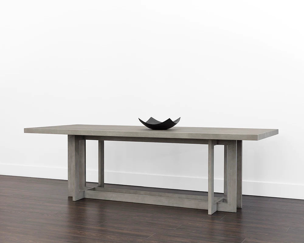 Disera Dining Table - 96" - Ash Grey