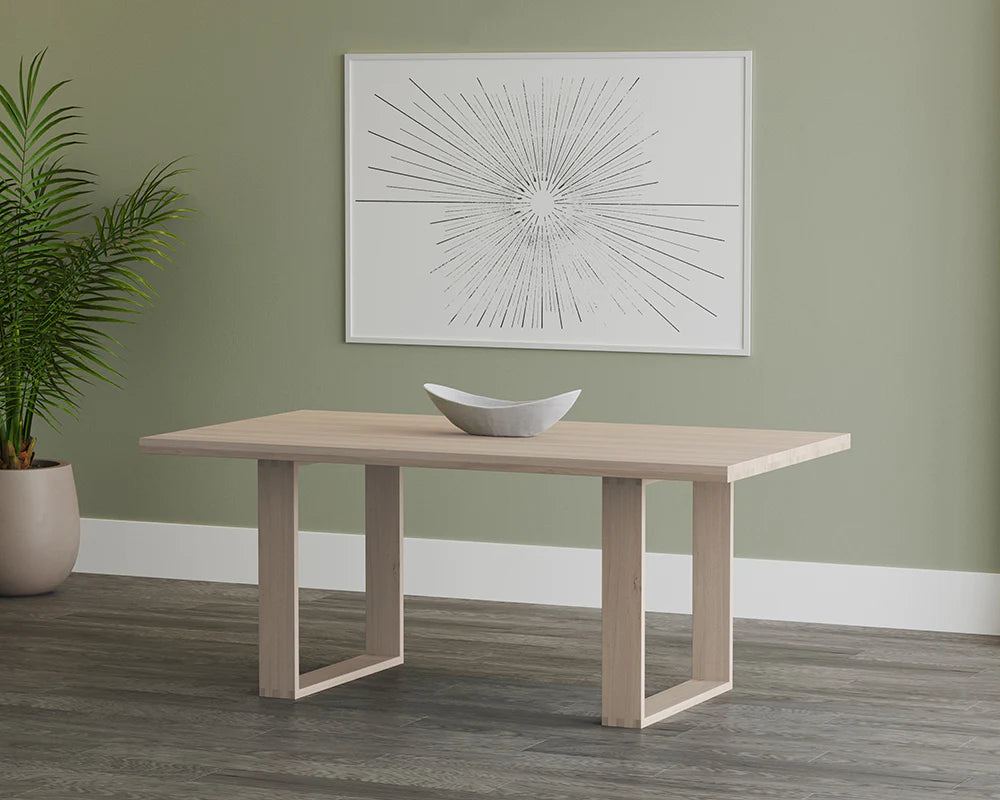 Thanus Dining Table - 72" - Light Oak