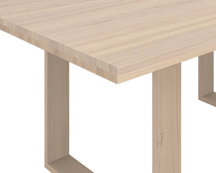 Thanus Dining Table - 72" - Light Oak