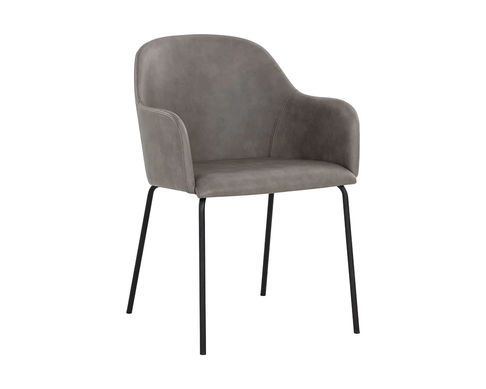 Hensley Dining Armchair - Grey