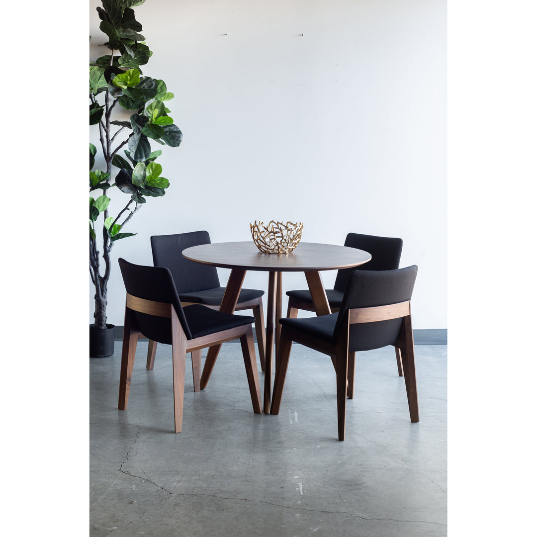 Deco Dining Chair Black-Set Of Two