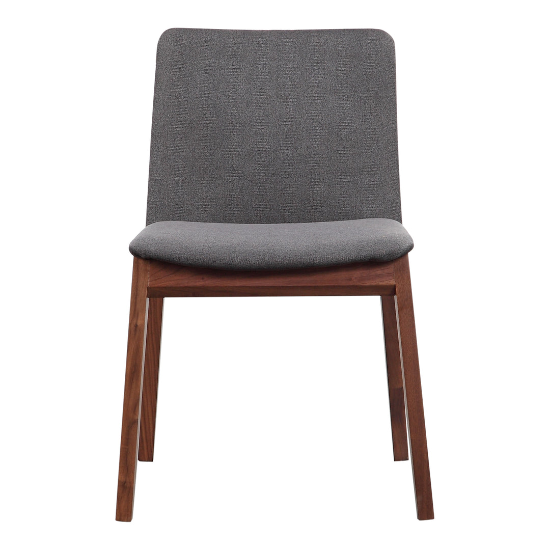 Deco Dining Chair Grey-Set Of Two