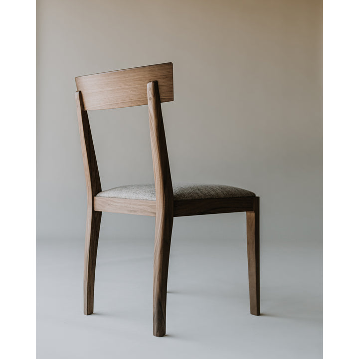 Leone Dining Chair Walnut-Set Of Two
