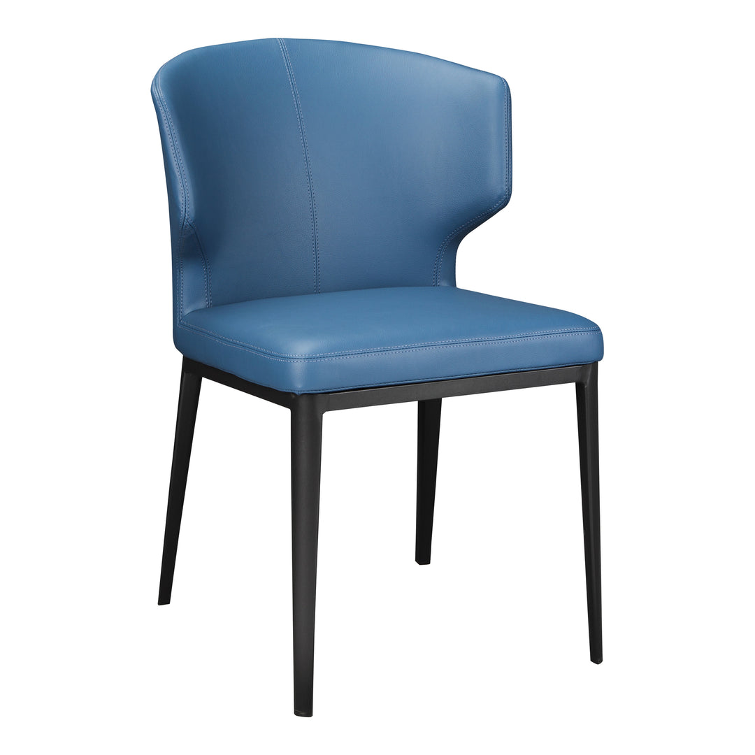 Delaney Dining Chair Steel Blue-Set Of Two