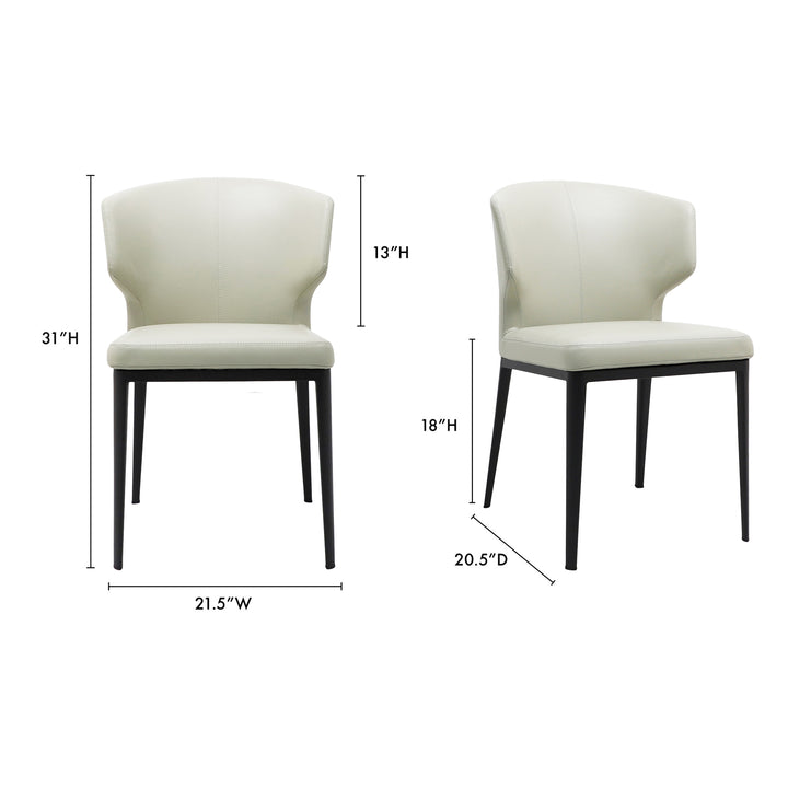 Delaney Dining Chair Beige-Set Of Two