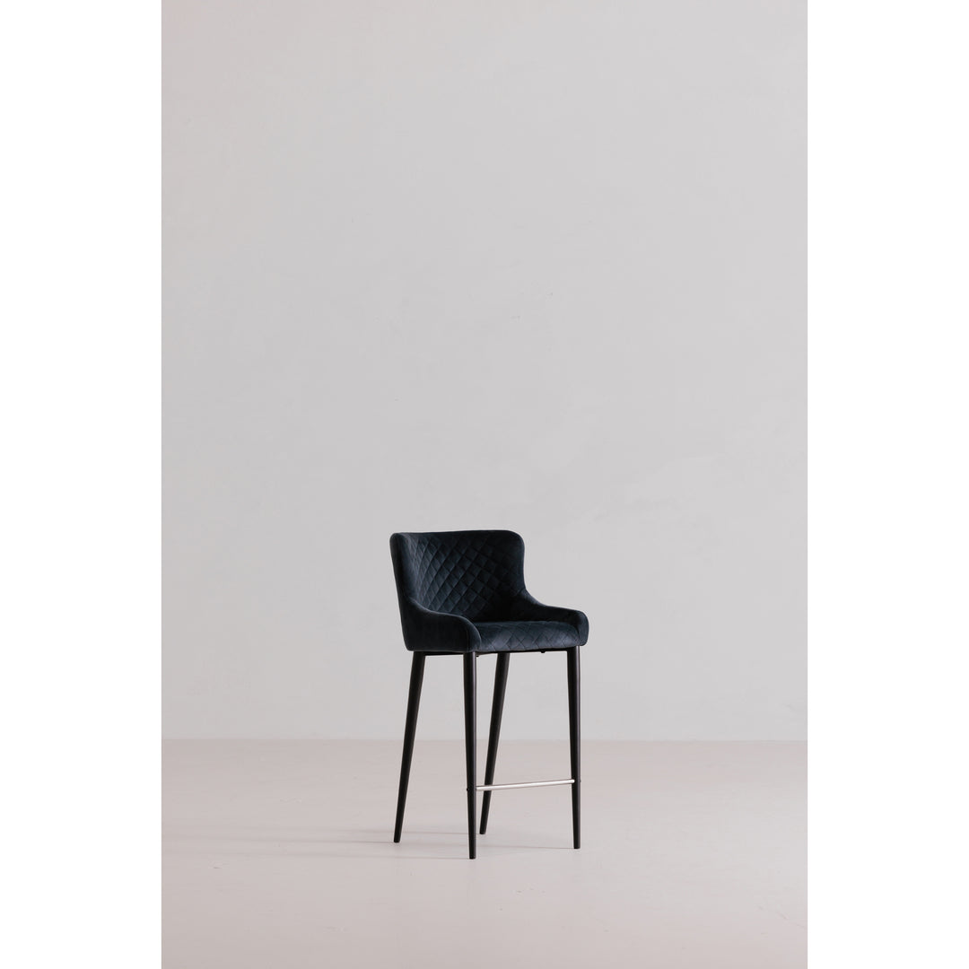 Etta Barstool Dark Grey