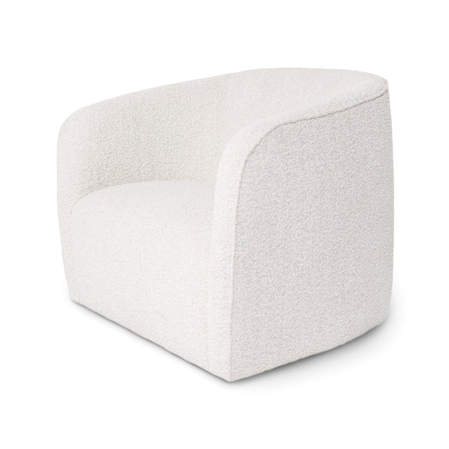Evita Chair – Cream Bouclé