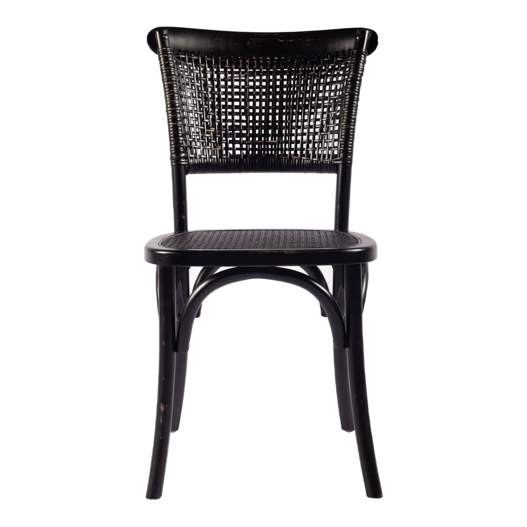 Churchill Dining Chair Antique Black-Set Of Two