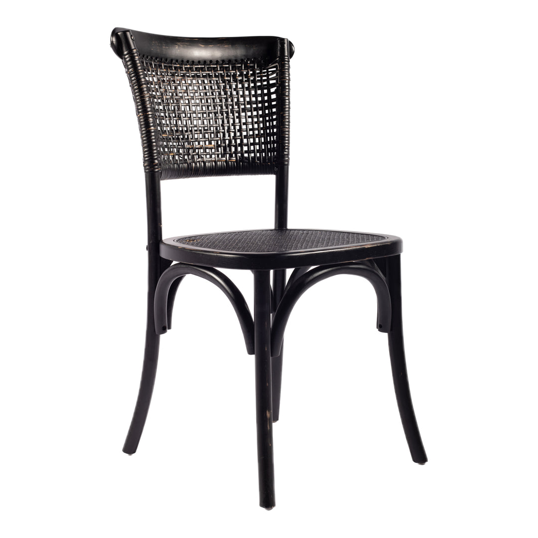 Churchill Dining Chair Antique Black-Set Of Two