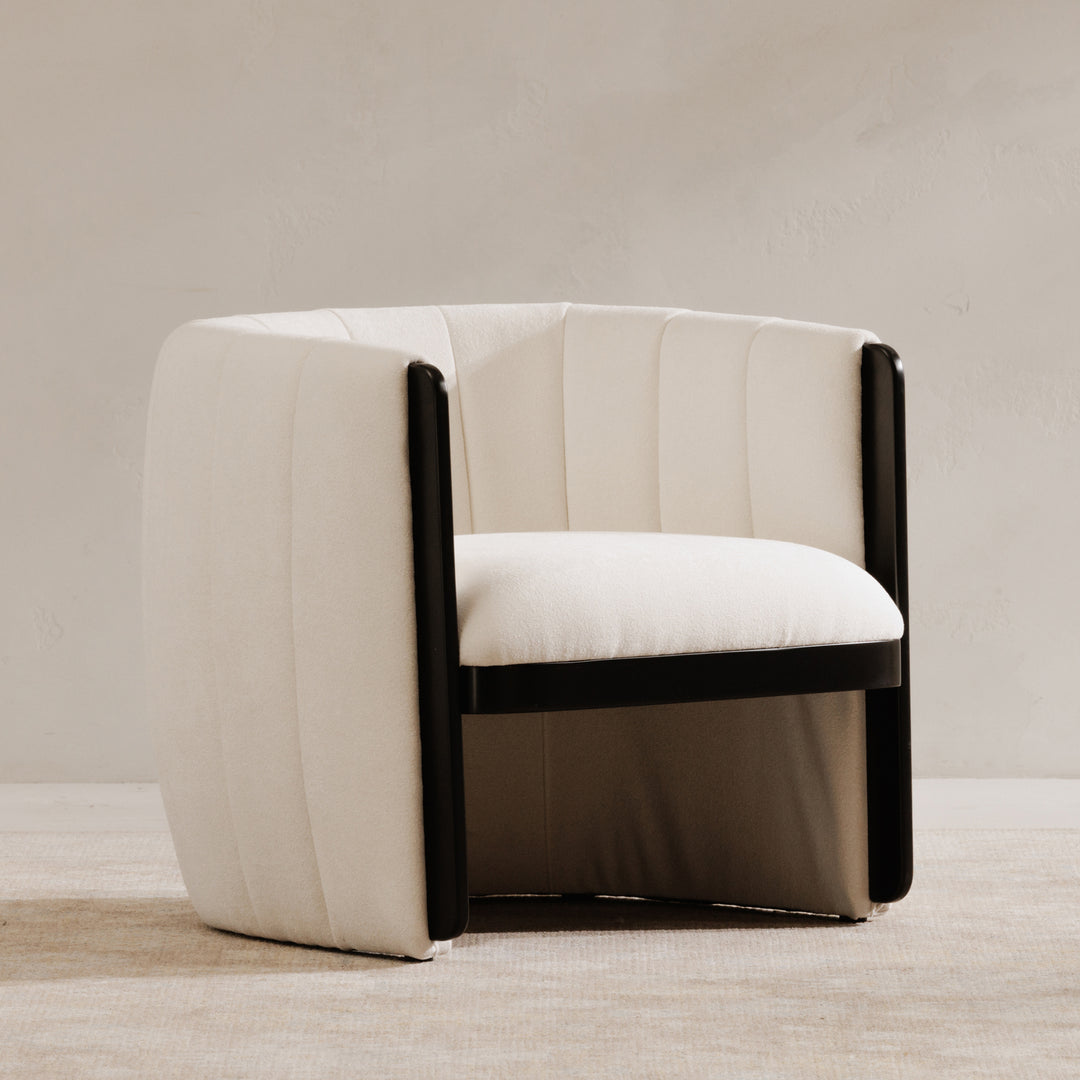 Francis Accent Chair White