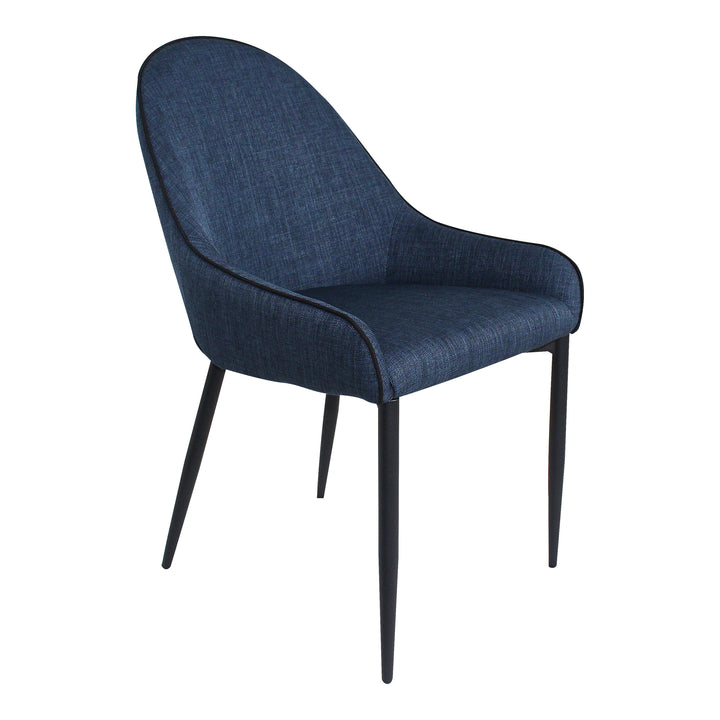 Lapis Dining Chair Dark Blue-Set Of Two