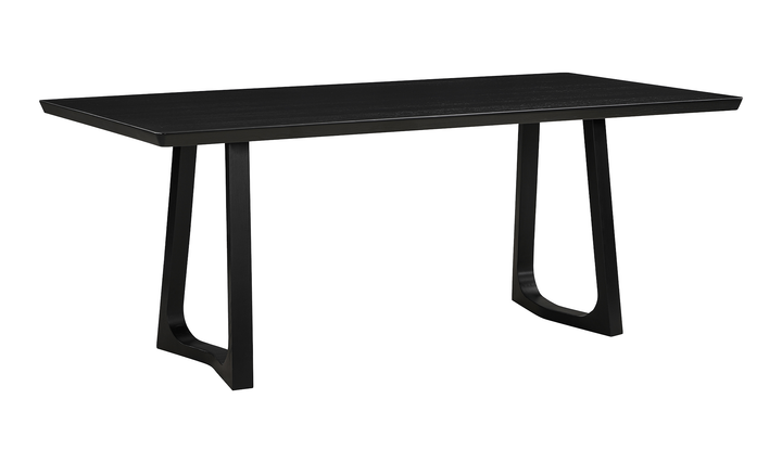 Silas Dining Table Rectangular Black