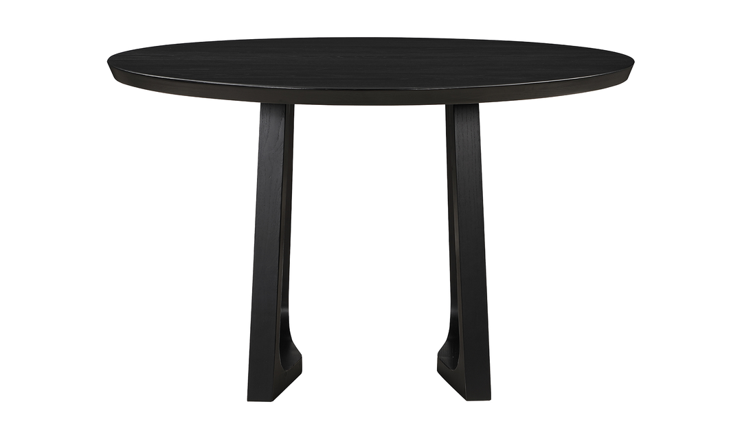 Silas Dining Table Round Black