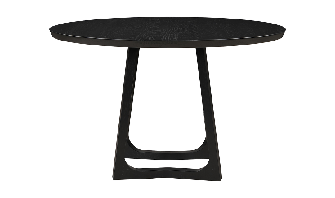 Silas Dining Table Round Black